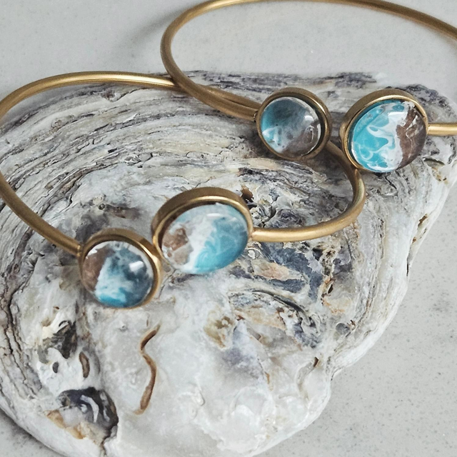 Ocean-Inspired Bracelet. 