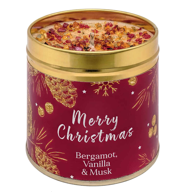 Merry Christmas Christmas Candle 