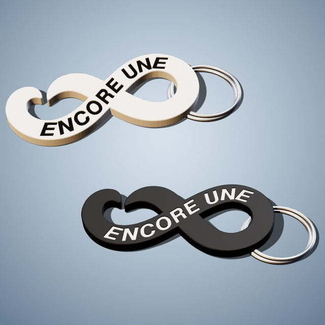 Porte-clés Infini « Encore une ! » – 3 € reversés à l’association