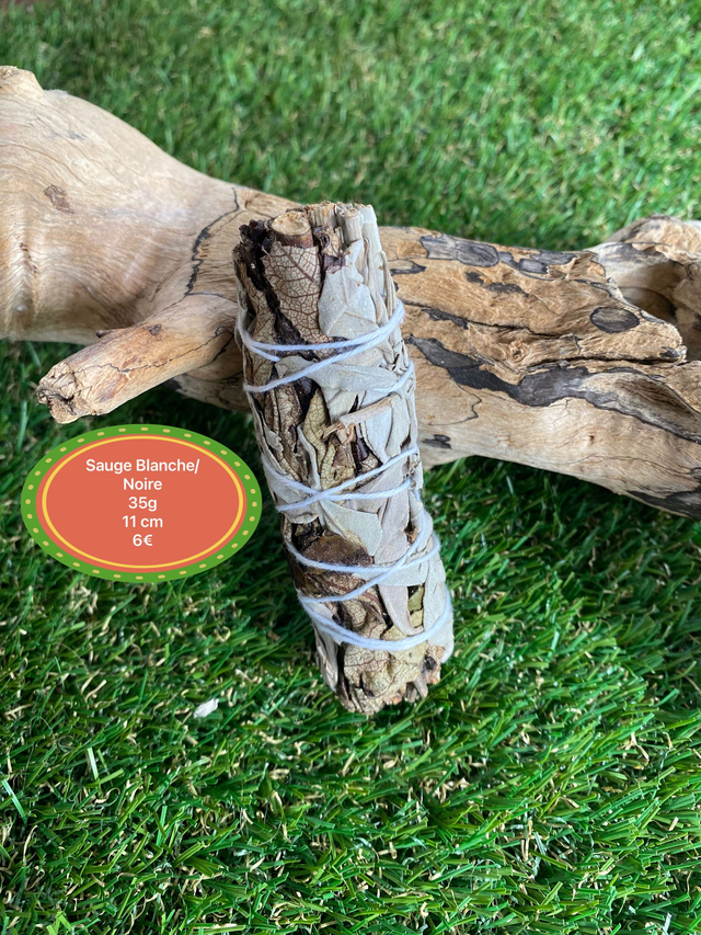 Sauge Noire/Blanche pour fumigation 30 g 
