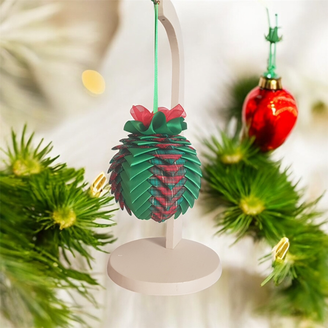 Christmas Ribbon Ornament