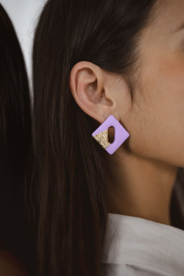 Polymer Clay Earrings ~ Vivian