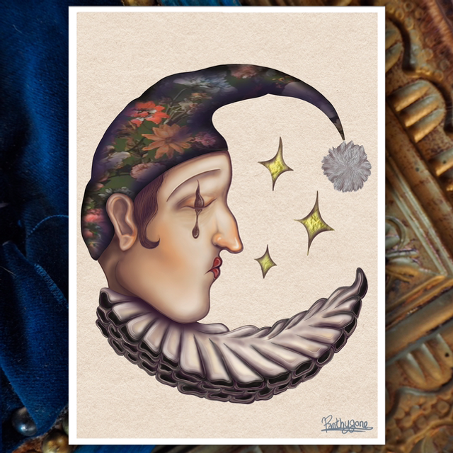 Pierrot - Print/Carte