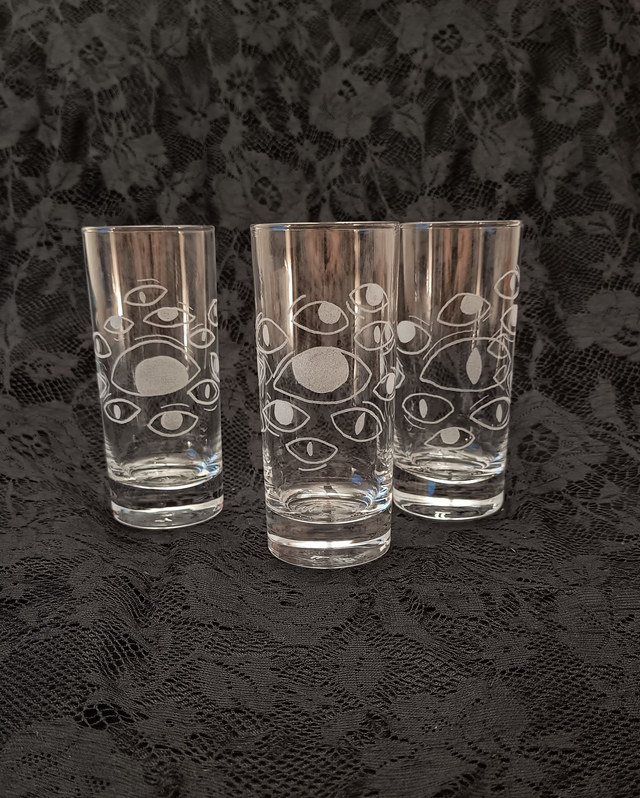 The Magnus Archives - The Eye, drink glass