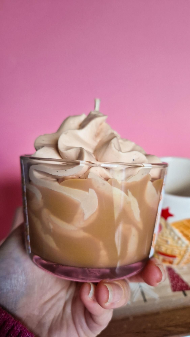 Crème Praliné - Bougie gourmande parfumée