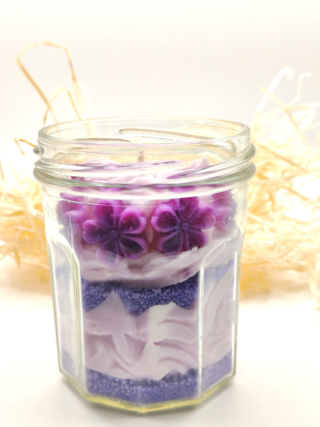 🕯️ Bougie chantilly Violette