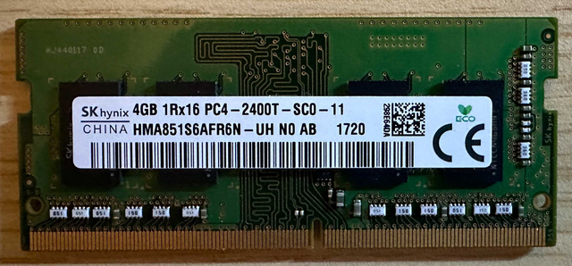 RAM: SKhynix-4GB-1Rx16-PC4-2400T