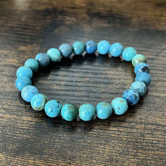 Bracelet en Opale bleue des Andes