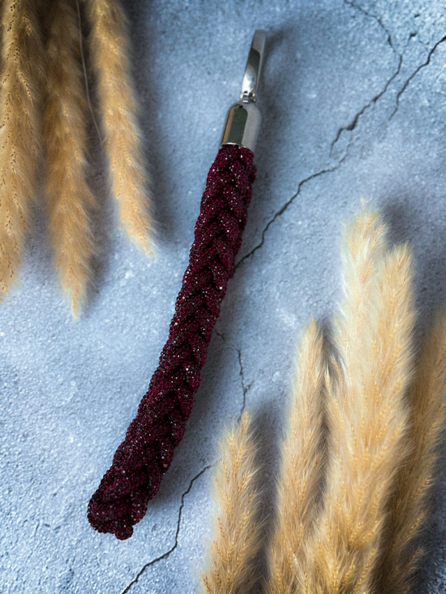 Keychain Luxe | bordeaux | Schlüsseanhänger
