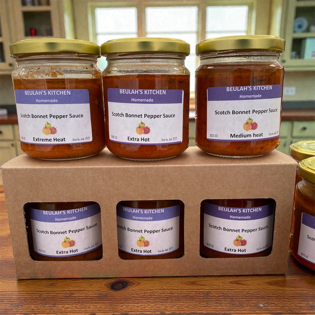 Authentic Scotch Bonnet Pepper Sauce