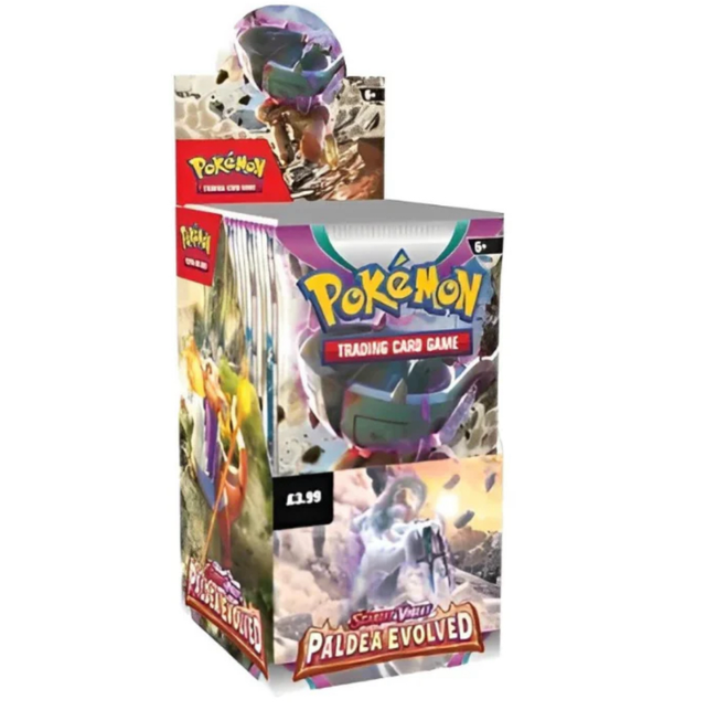 Pokemon: Paldea Evolved Half Booster Box