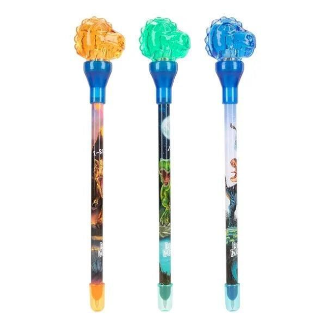 Dino World Ballpen With Light