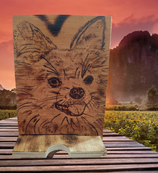 SUPPORT DE CHARGE TÉLÉPHONE CHIEN CHIHUAHUA