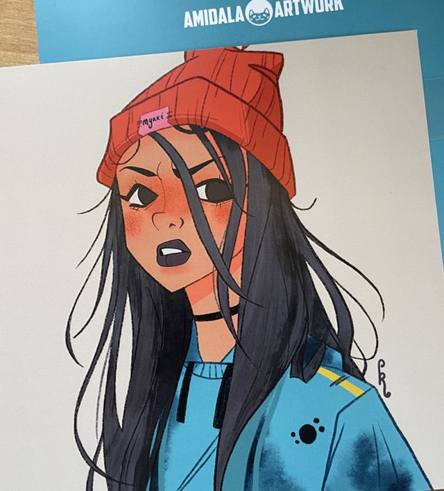 FineArt Print - Edgy Girl