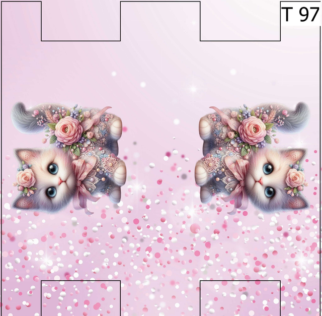 Panneau trousse carrée chat