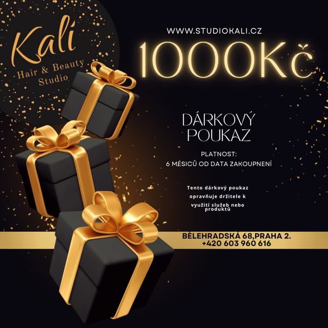 Dárkový poukaz 1000 Kč