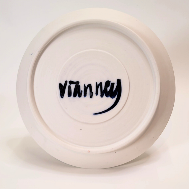 Assiette porcelaine "FORCE"