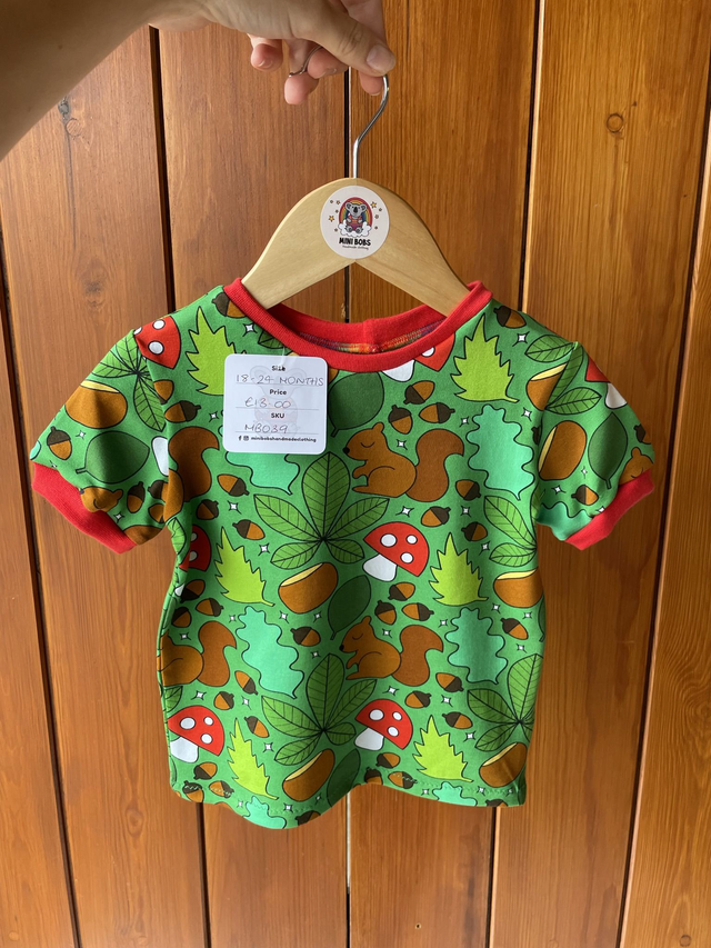 Squirrel T-Shirt 18-24 Months