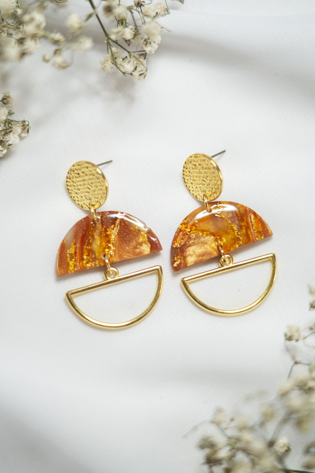 Coloris butternut - Boucles Florence