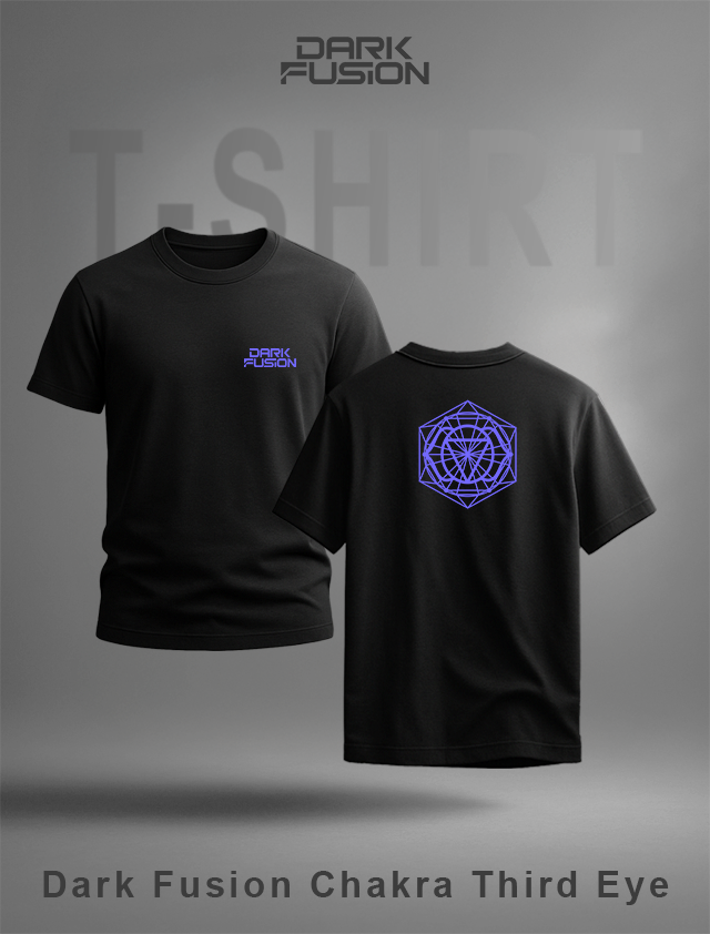 Dark Fusion Branded T-shirt Limited Edition Third Eye Chakra 