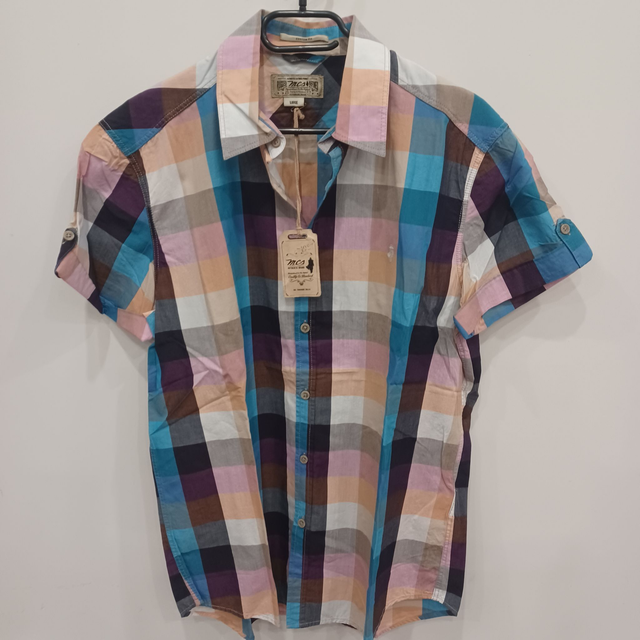 CHEMISE HOMME MANCHE COURTE