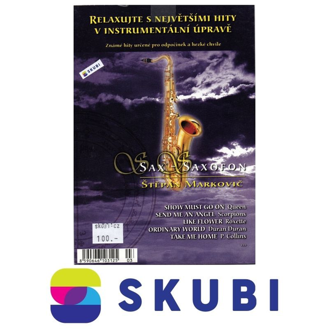 CD Sax-Saxofon - Štěpán Markovič - Relaxujte s největšími hity v instrumentální úpravě