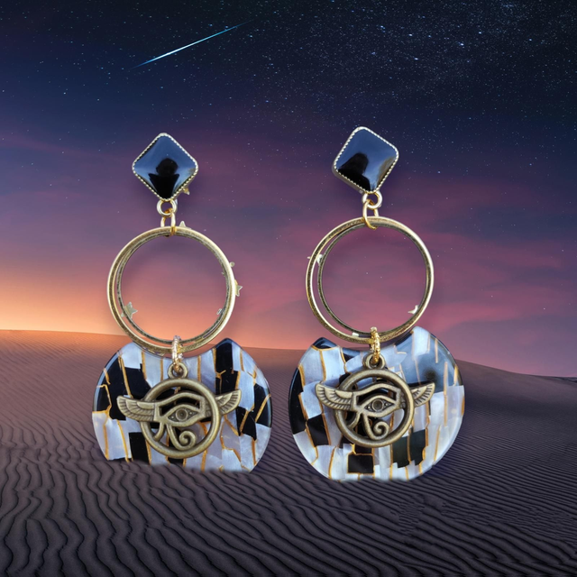 Boucles d&#039;oreilles &#039;Horus&#039;