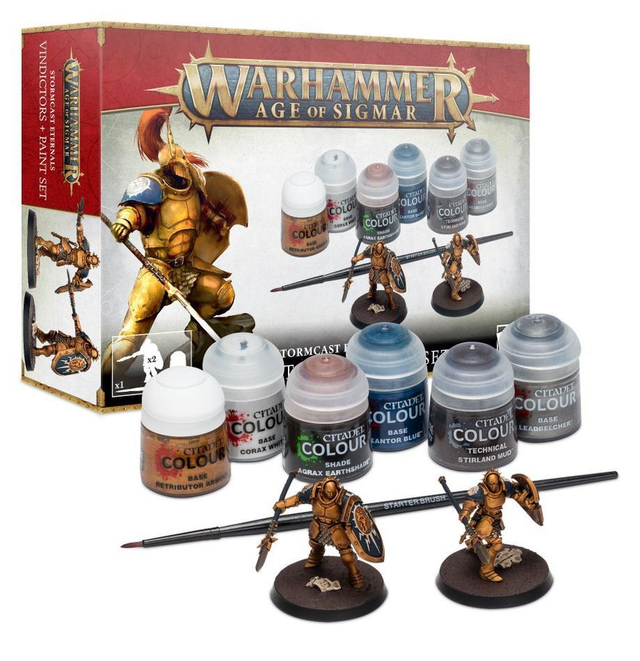 Age of Sigmar: Vindicators + Paints Set