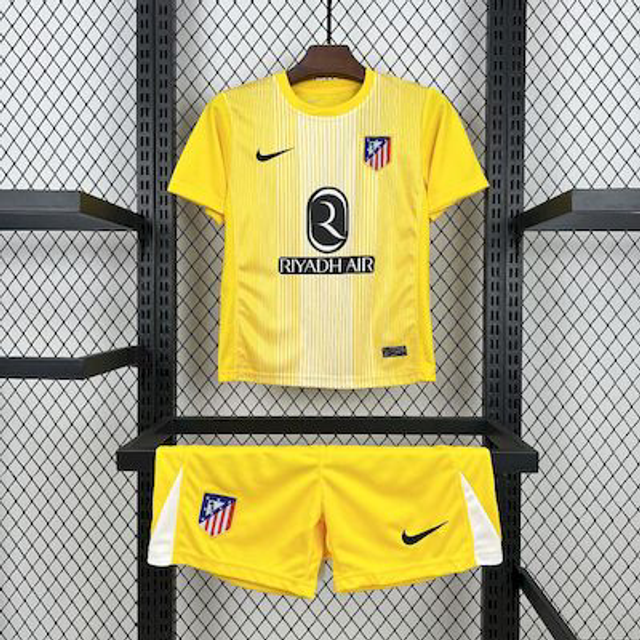 Conjunto camiseta + pantalón NIÑOS Atlético de Madrid (PORTERO) - 25-26