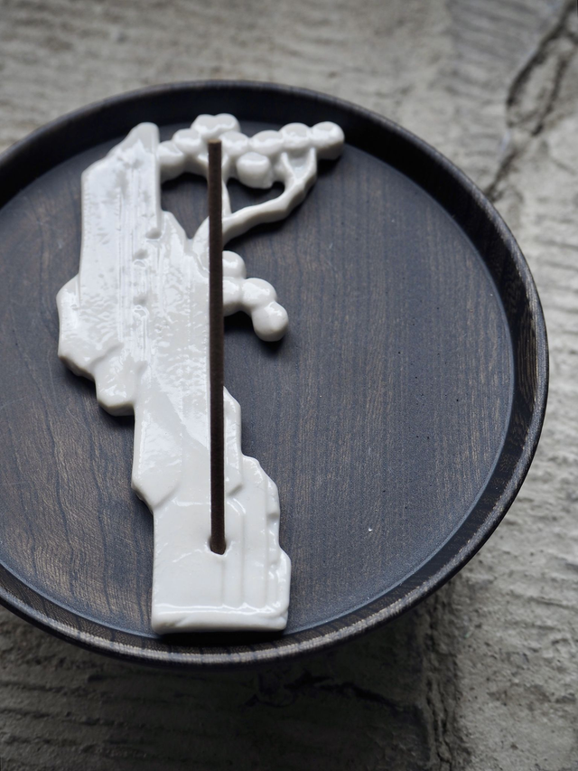 Kutani Incense Holder SANSUI