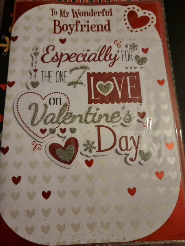 Boyfriend.... Valentine's Day Greetings Card