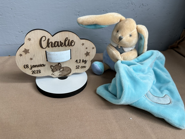 Présentoir de bracelet de naissance 