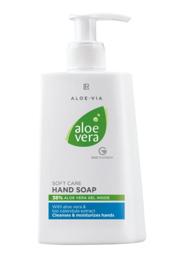 Savon doux main, nettoyant et hydratant, 38% aloé Vera, 250 ml