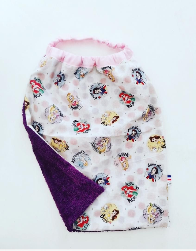 Bavoir serviette princesse