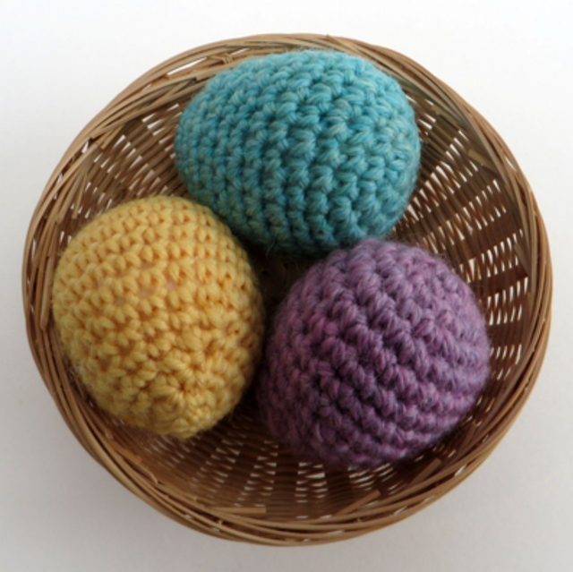 2025-04-03 & 2025-04-10 - Learn to Crochet: Easter Eggs (Thursdays)