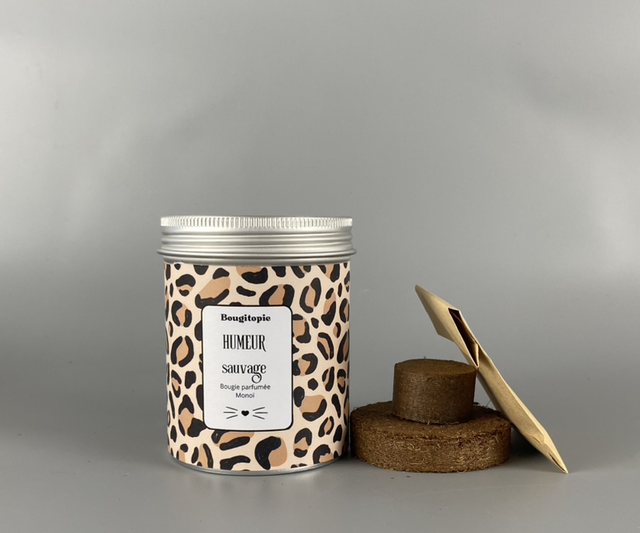 Combo bougie et kit graines à semer - Humeur sauvage - Monoï