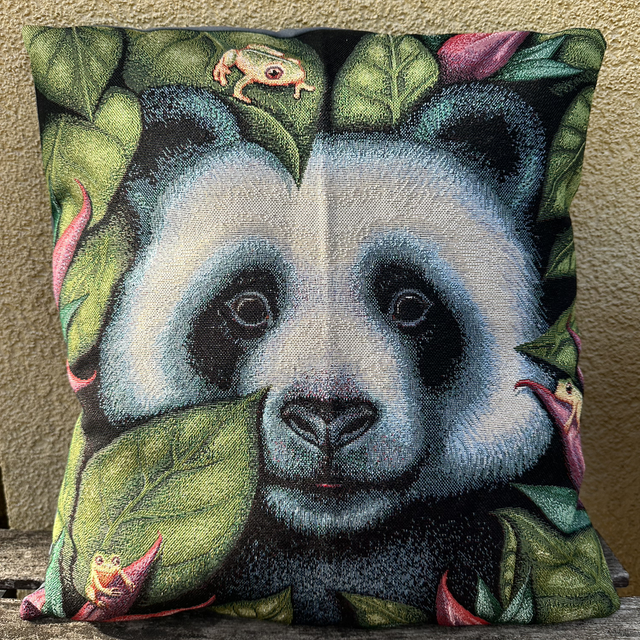 Fourre de coussin Panda