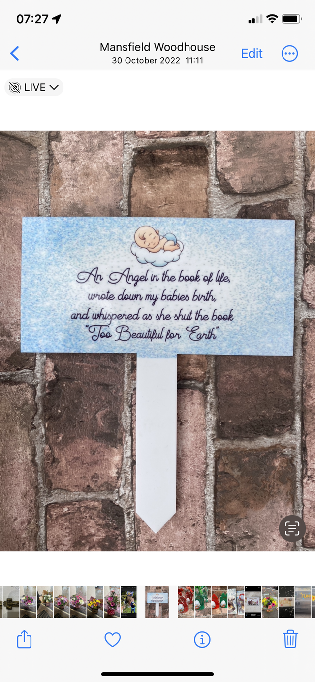 Book of life grave marker