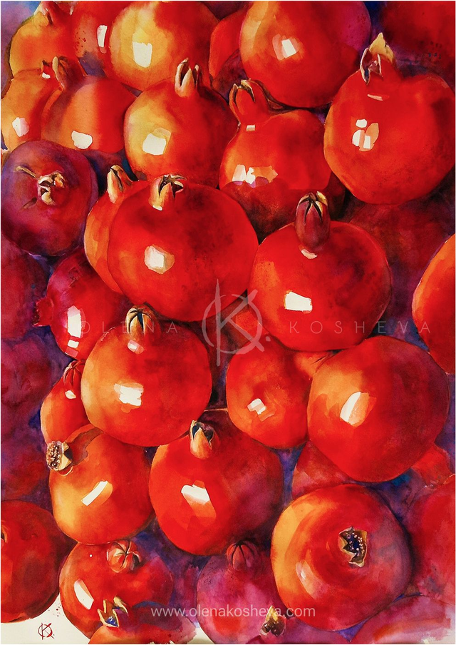 The Pomegranates / print