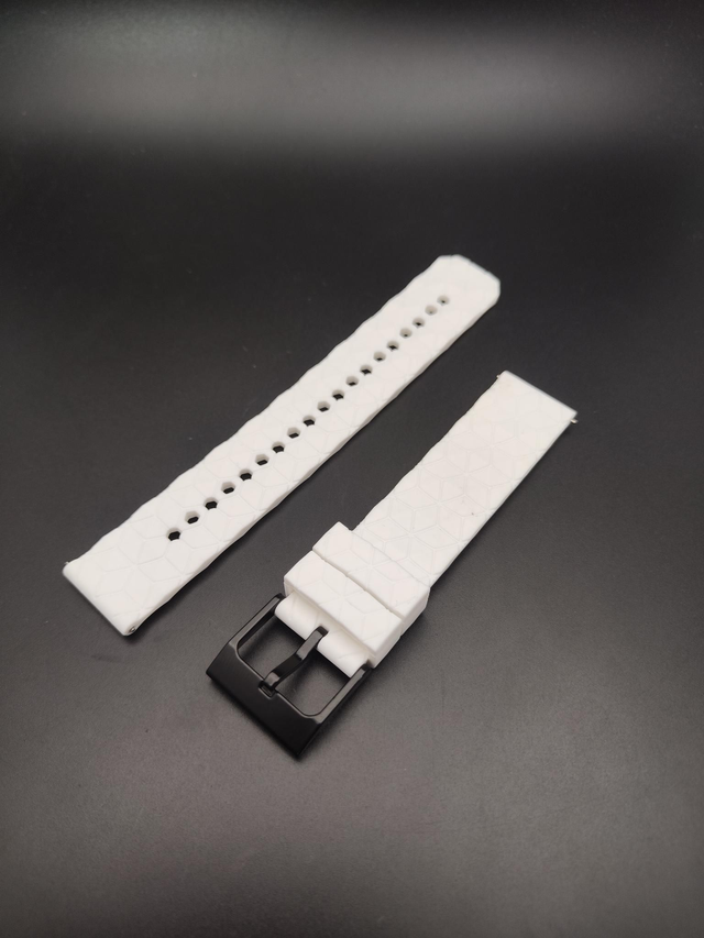 20mm Silicone avec motifs (2 coloris)