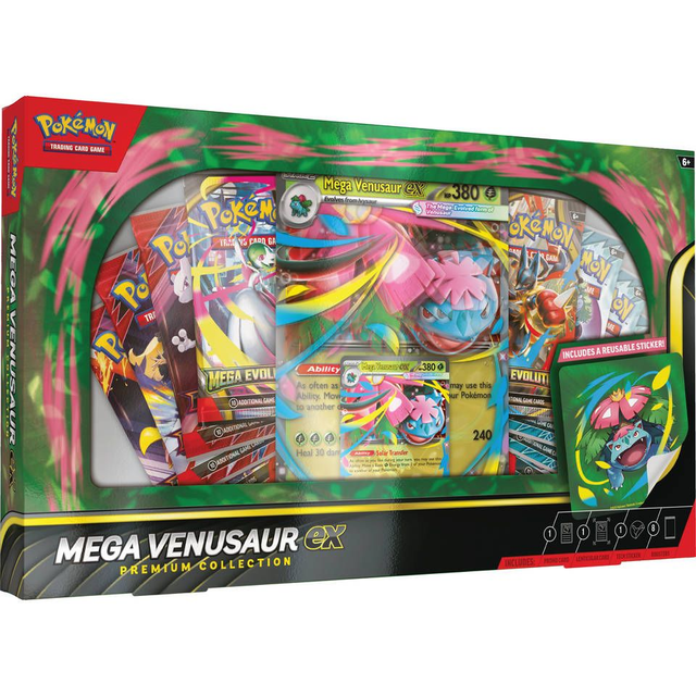 Mega venusaur ex premium collection 