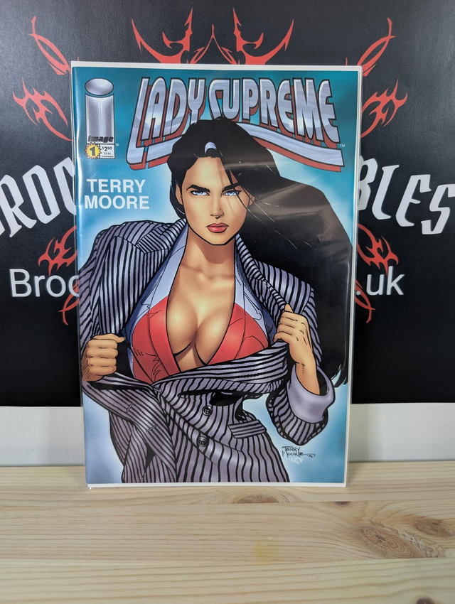 Lady Supreme #1 1996 Green Cover 