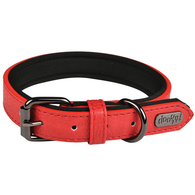Collier Chien Simili Basics Doogy Glam ROUGE