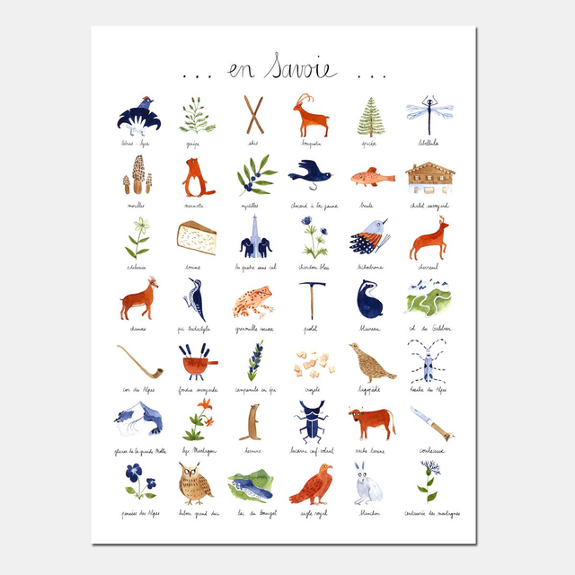 Affiche "En Savoie"