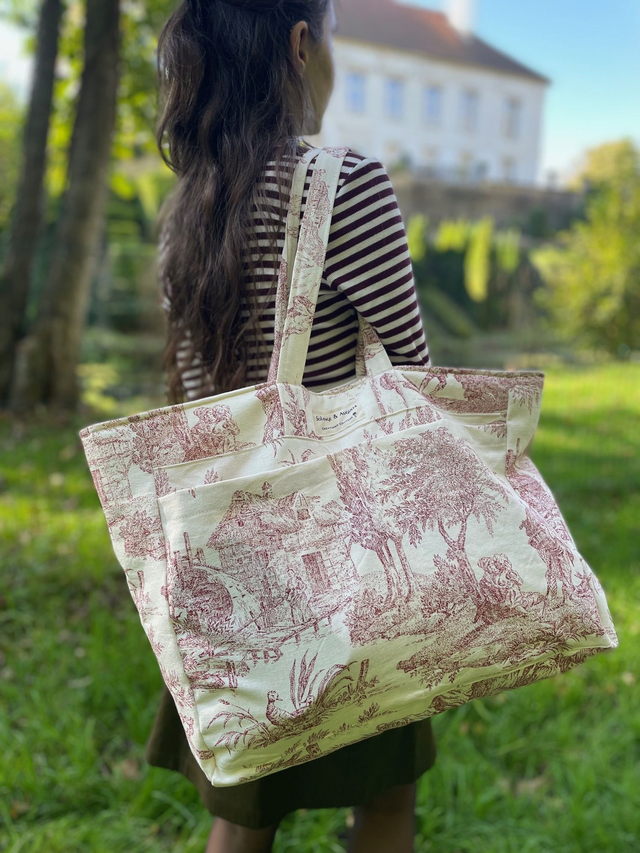 Cabas Florence rouge