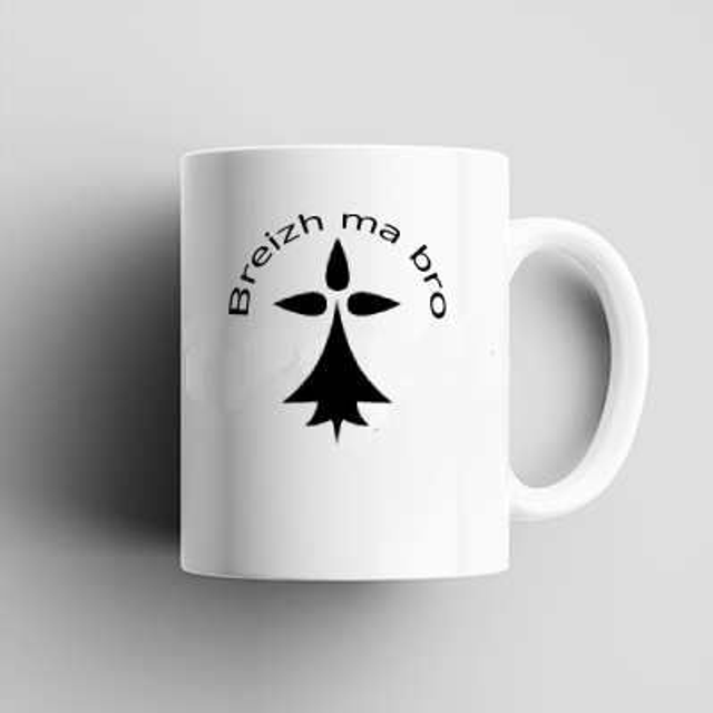 Mug Breton Breizh ma bro