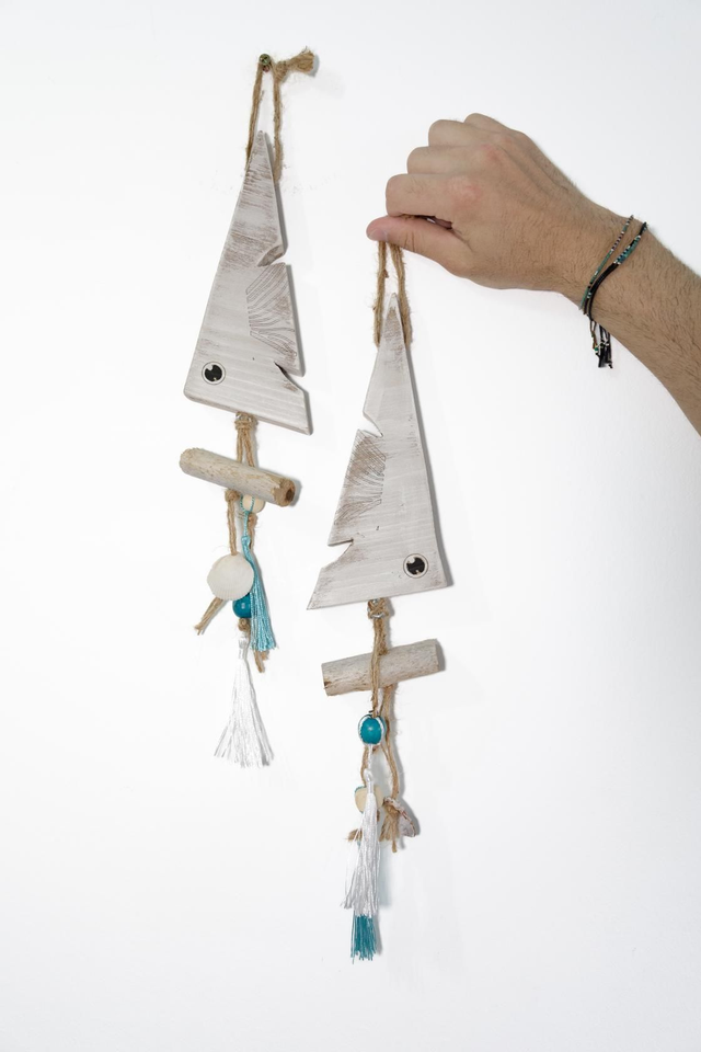 Poisson blanc et bois flotté