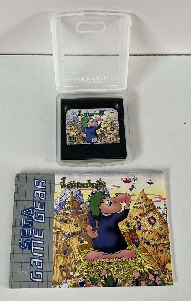 Sega Game Gear Game : Lemmings * incl. Manual *