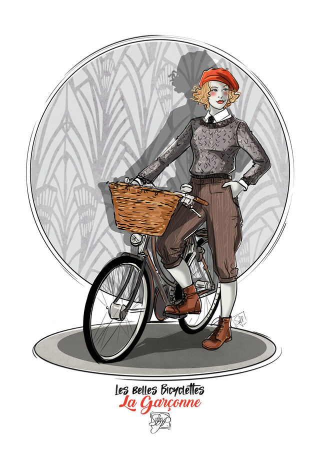 LADIES - Les belles bicyclettes - La garçonne