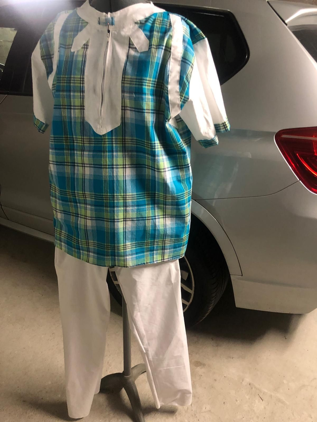 Ensemble homme madras